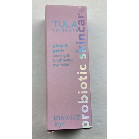 Tula Rose Glow+Get It Cooling & Brightening Eye Balm-10g/.35oz New - Picture 1 of 4